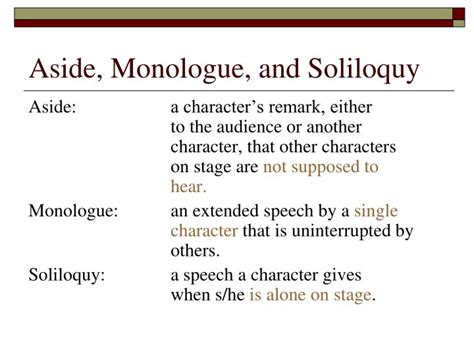 what is the purpose of a monologue in a work of drama? how does it reflect the complexity of human emotions?